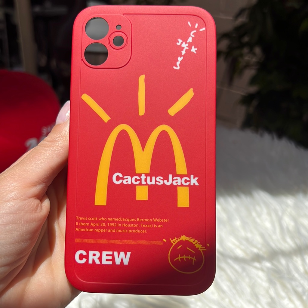 Cactus Jack by Travis Scott | Cell Phones & Accessories | Travis Scott Iphone  Case Mcdonalds Cactus Jack | Poshmark